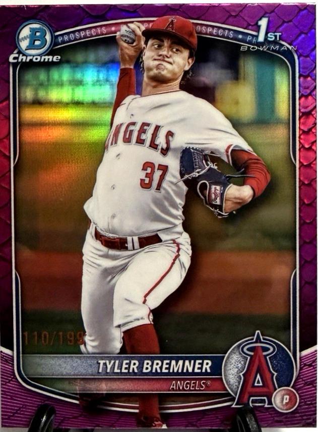 Tyler Bremner [Fuchsia Reptilian Refractor] #BDC-37