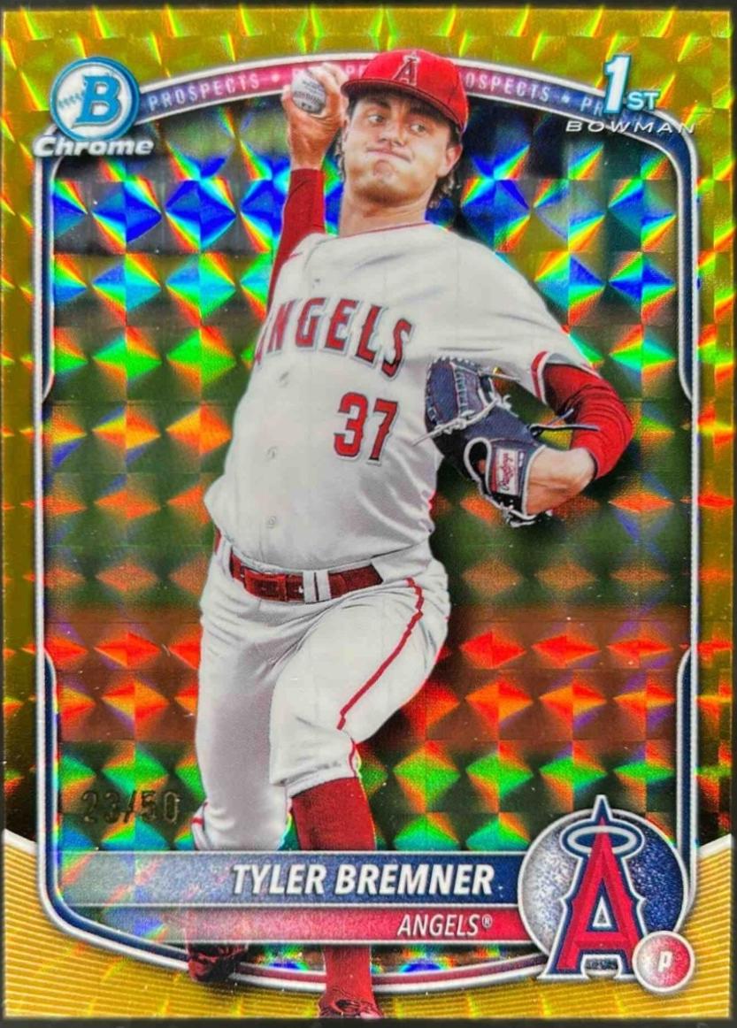 Tyler Bremner [Gold Refractor] #BDC-37