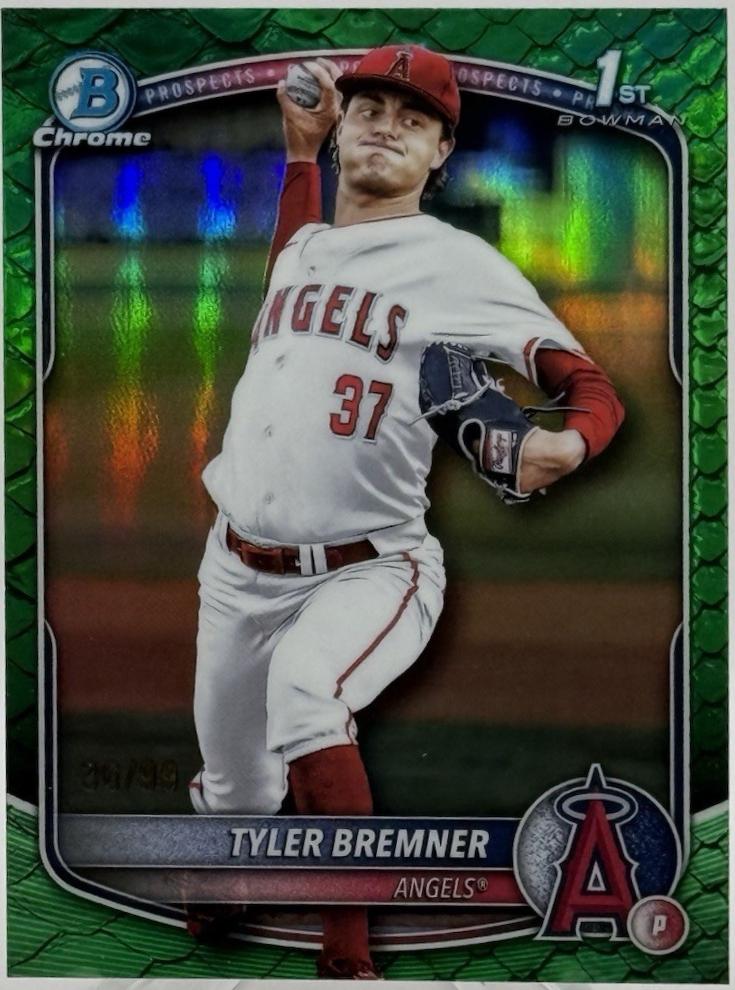 Tyler Bremner [Green Grass Refractor] #BDC-37