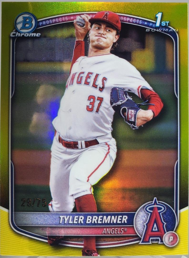 Tyler Bremner [Yellow Refractor] #BDC-37