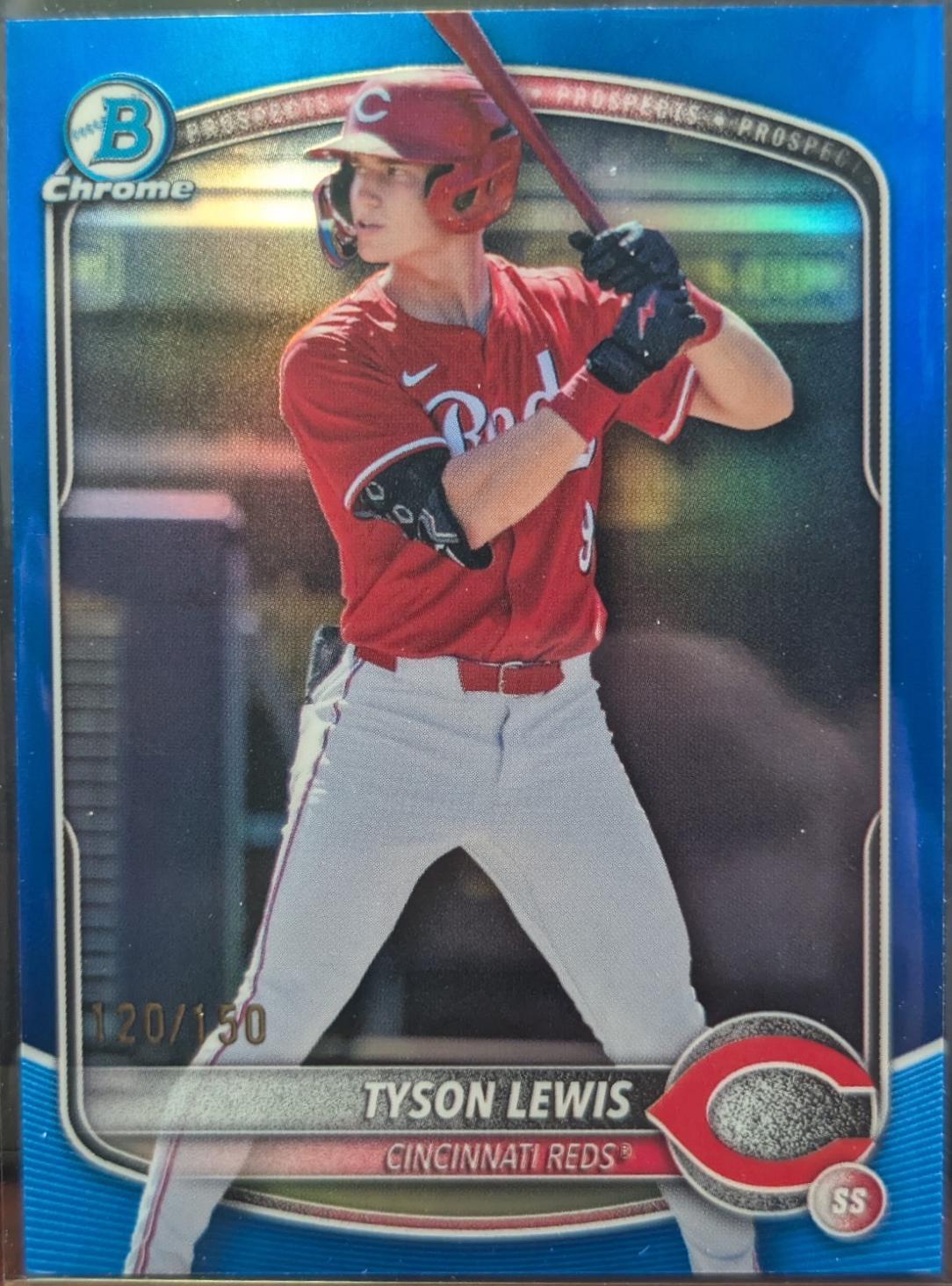 Tyson Lewis [Blue Refractor] #BDC-32
