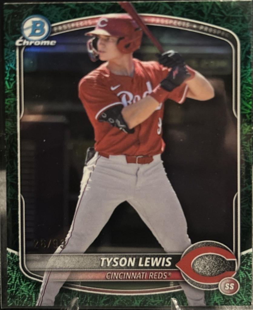 Tyson Lewis [Green Grass Refractor] #BDC-32