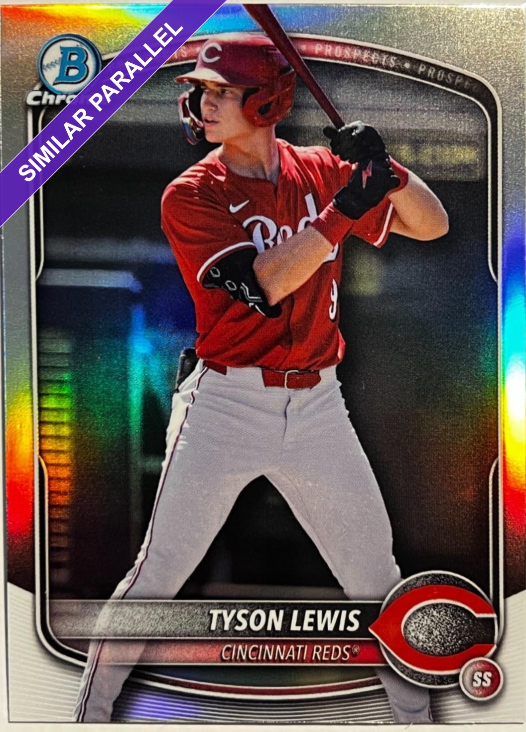 Tyson Lewis [Orange Refractor] #BDC-32