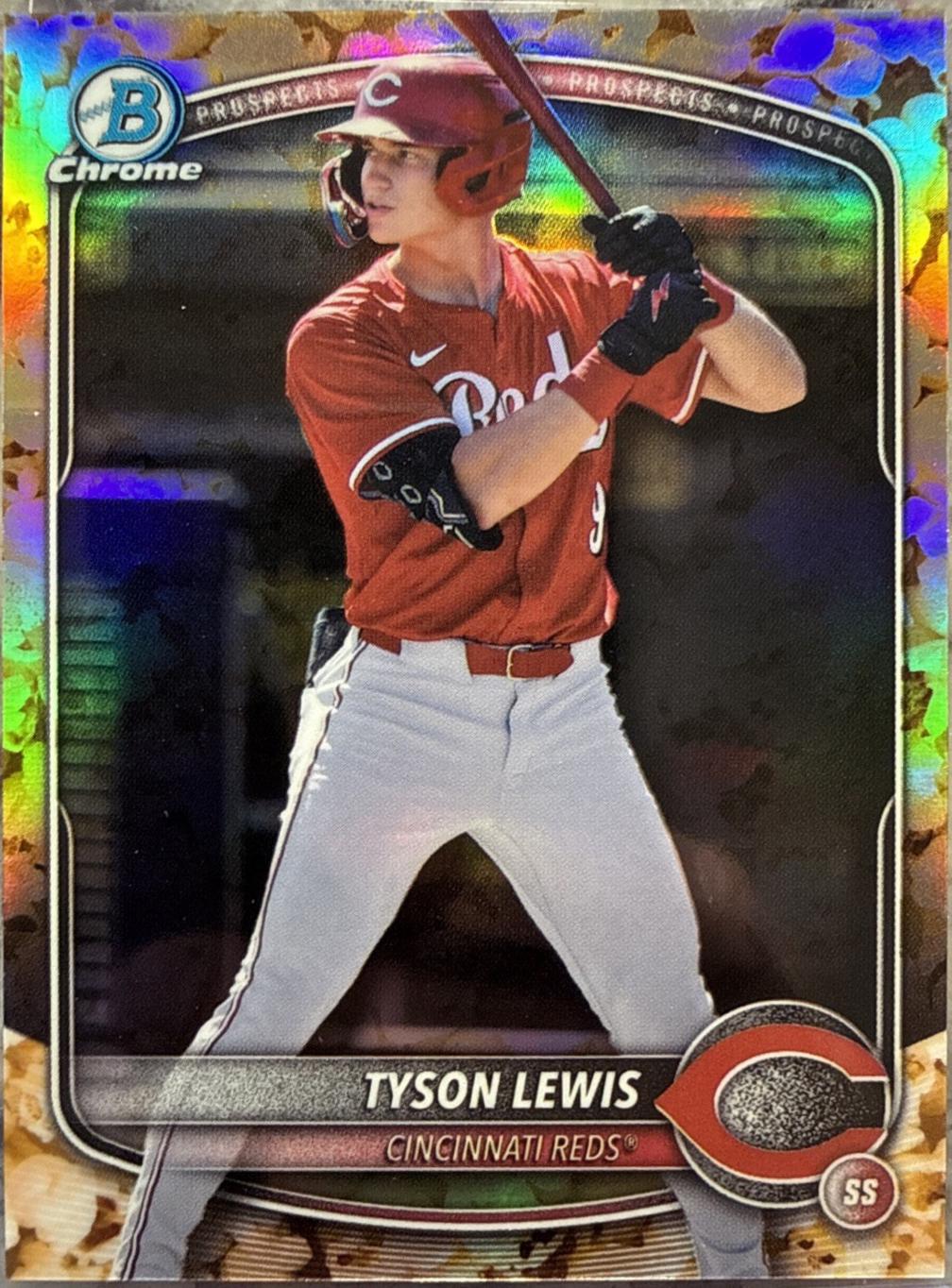 Tyson Lewis [Popcorn Refractor] #BDC-32