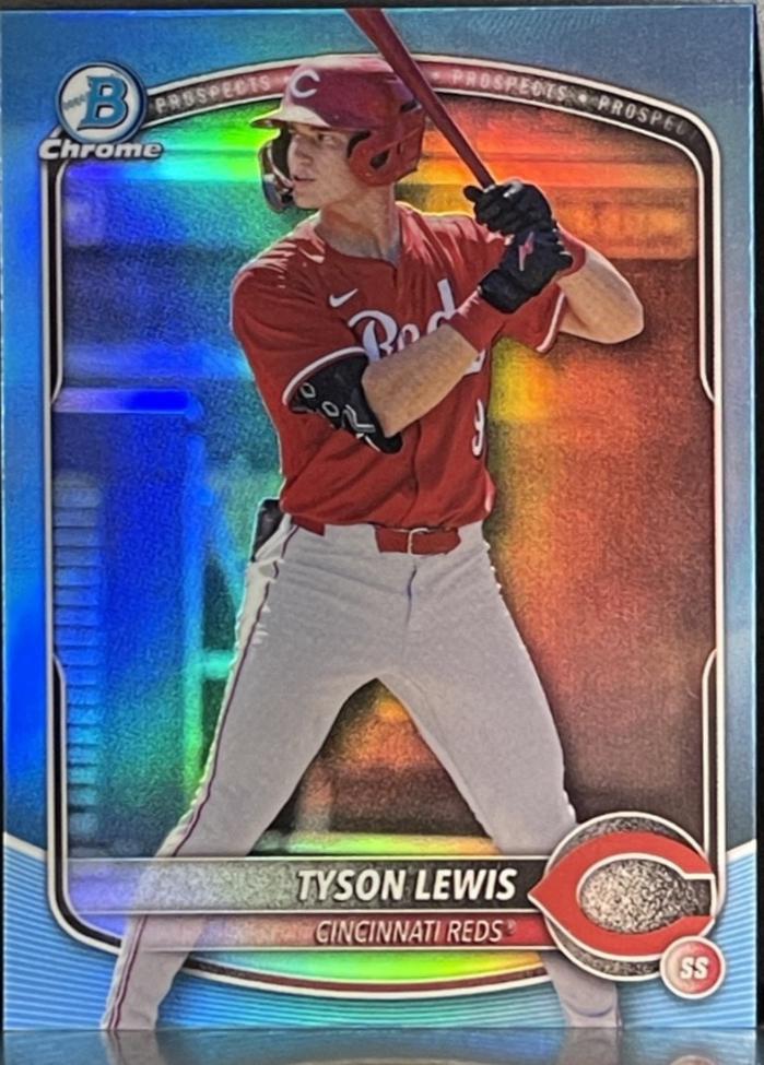 Tyson Lewis [Sky Blue Refractor] #BDC-32
