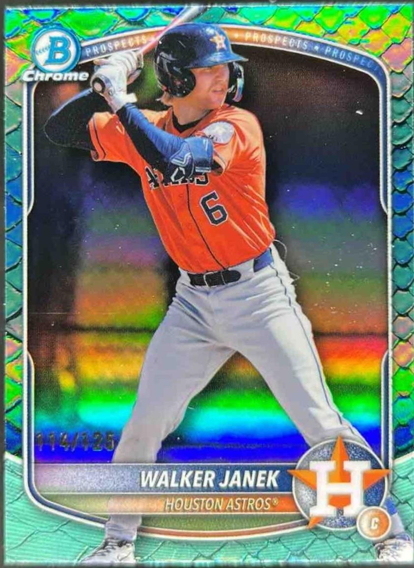 Walker Janek [Aqua Reptilian Refractor] #BDC-45