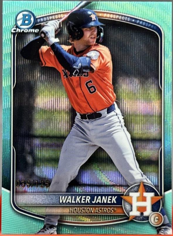 Walker Janek [Aqua Wave Refractor] #BDC-45