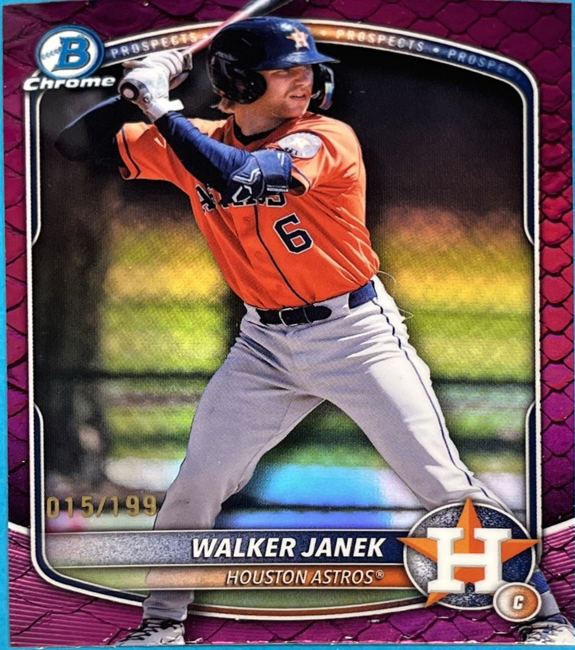 Walker Janek [Fuchsia Reptilian Refractor] #BDC-45