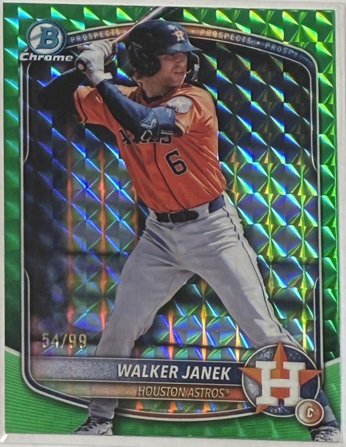Walker Janek [Green Refractor] #BDC-45