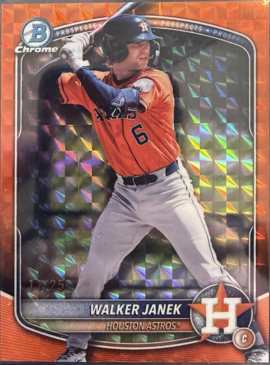 Walker Janek [Orange Refractor] #BDC-45