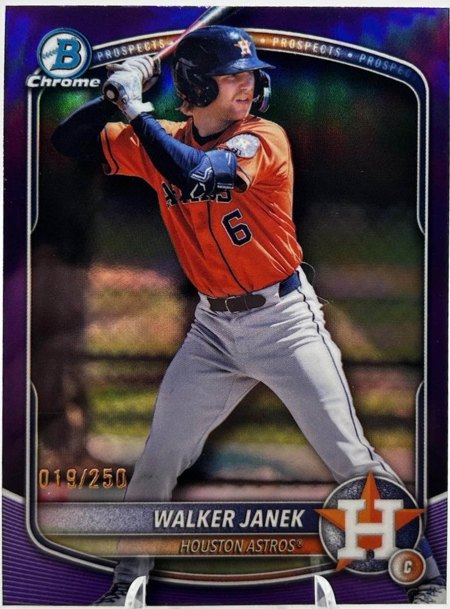 Walker Janek [Purple Refractor] #BDC-45