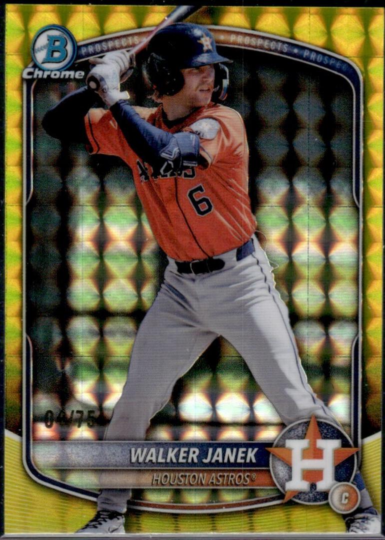 Walker Janek [Yellow Refractor] #BDC-45