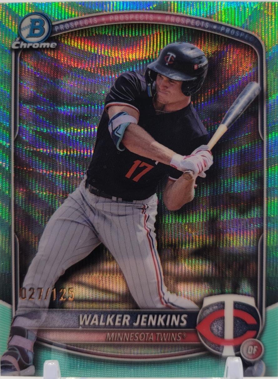 Walker Jenkins [Aqua Wave Refractor] #BDC-159
