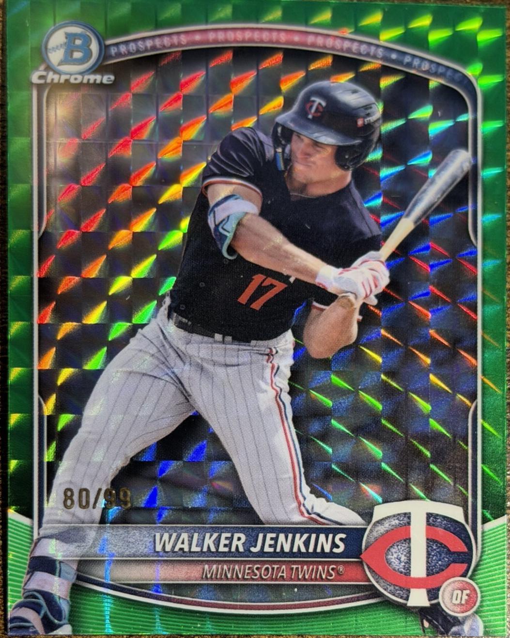 Walker Jenkins [Green Refractor] #BDC-159