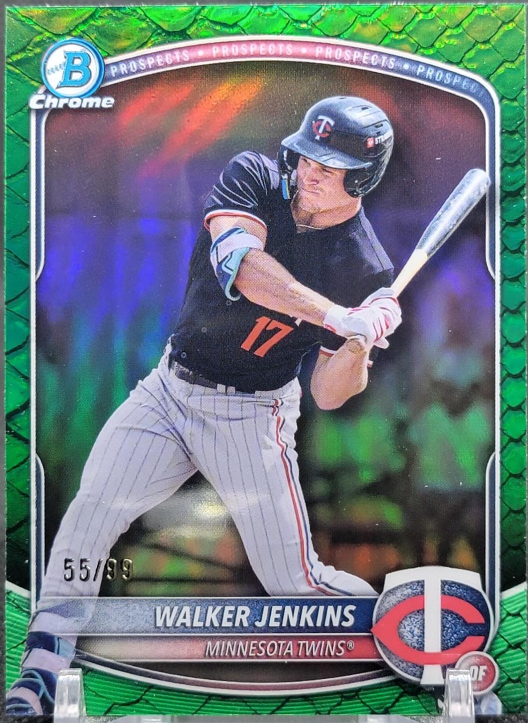 Walker Jenkins [Green Reptilian Refractor] #BDC-159