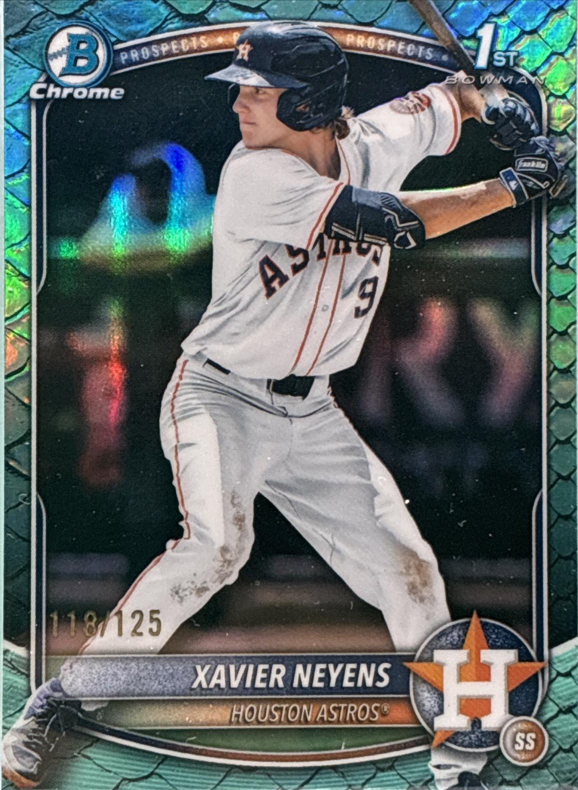 Xavier Neyens [Aqua Reptilian Refractor] #BDC-2