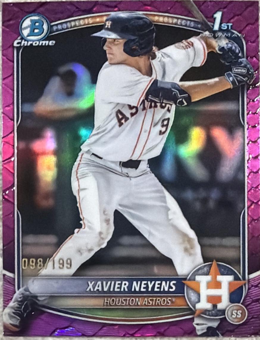 Xavier Neyens [Fuchsia Reptilian Refractor] #BDC-2