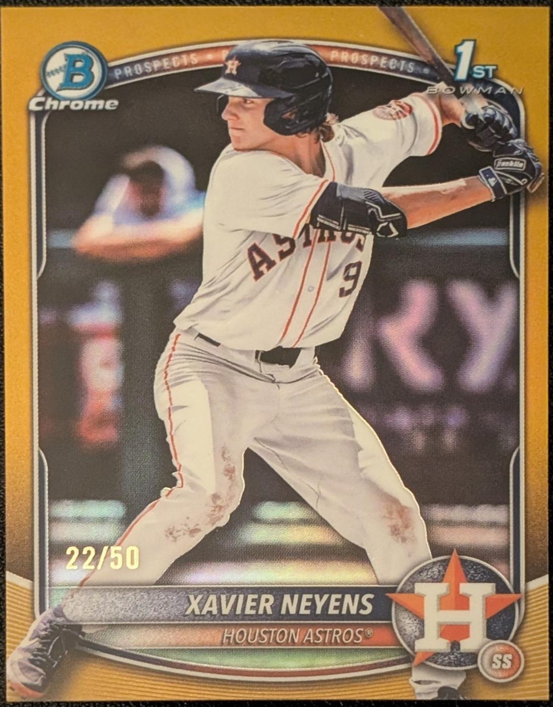 Xavier Neyens [Gold Refractor] #BDC-2