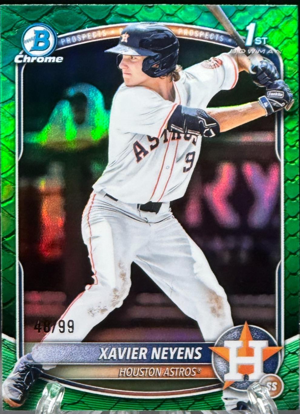 Xavier Neyens [Green Reptilian Refractor] #BDC-2