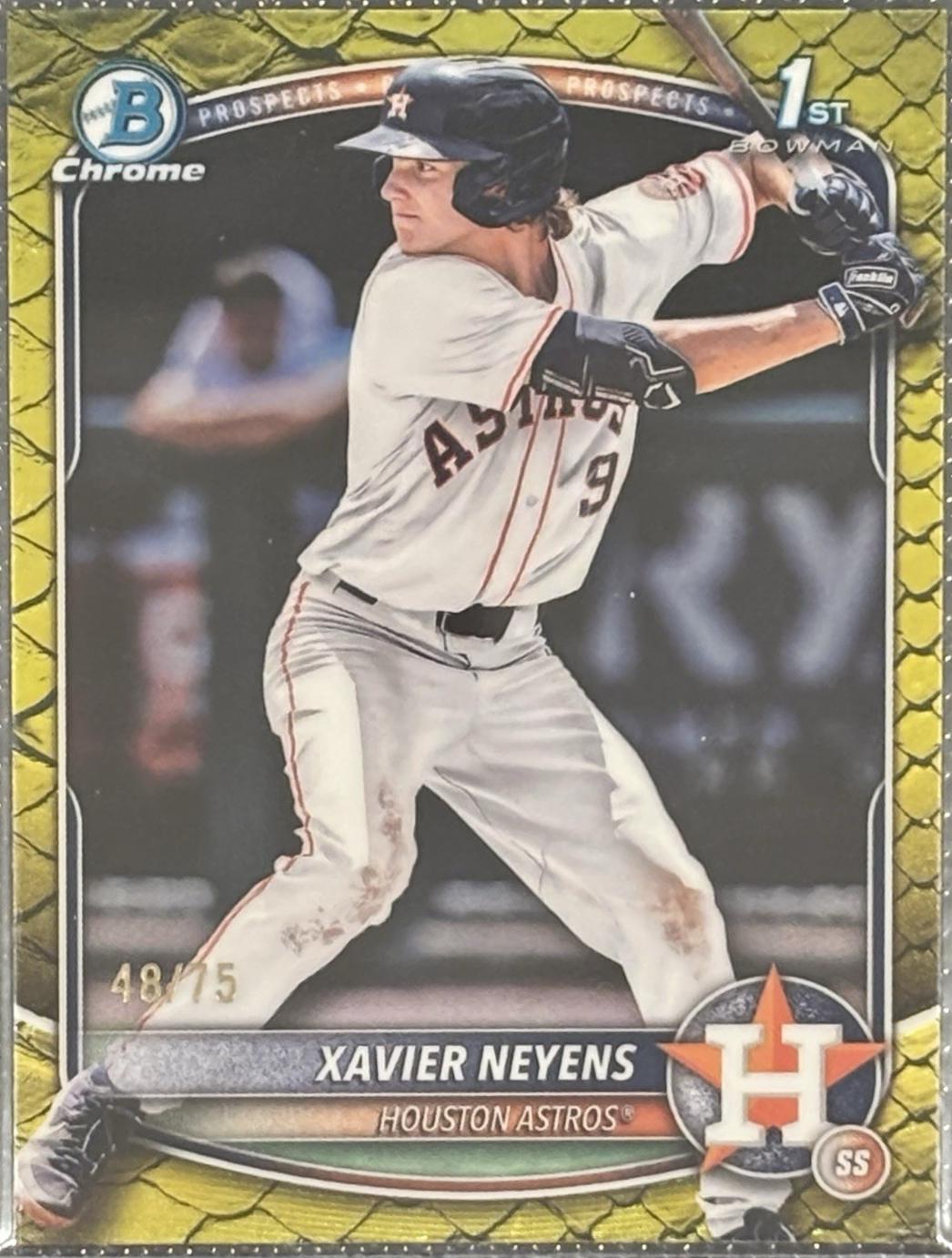 Xavier Neyens [Yellow Reptilian Refractor] #BDC-2