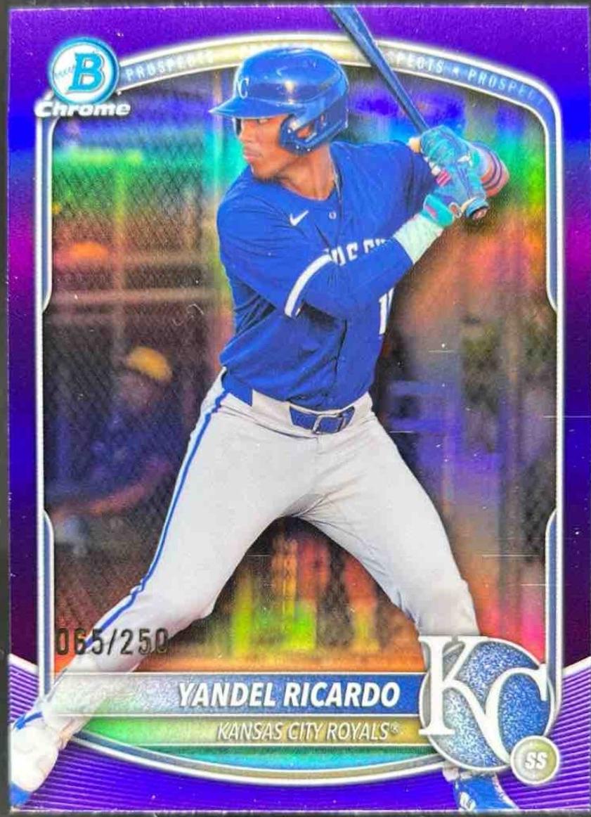 Yandel Ricardo [Purple Refractor] #BDC-31