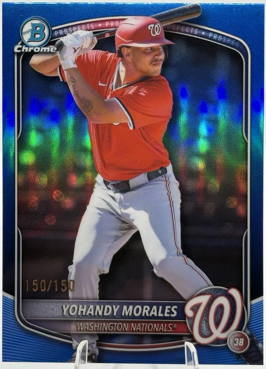 Yohandy Morales [Blue Refractor] #BDC-177