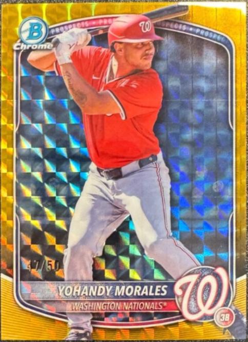 Yohandy Morales [Gold Geometric] #BDC-177