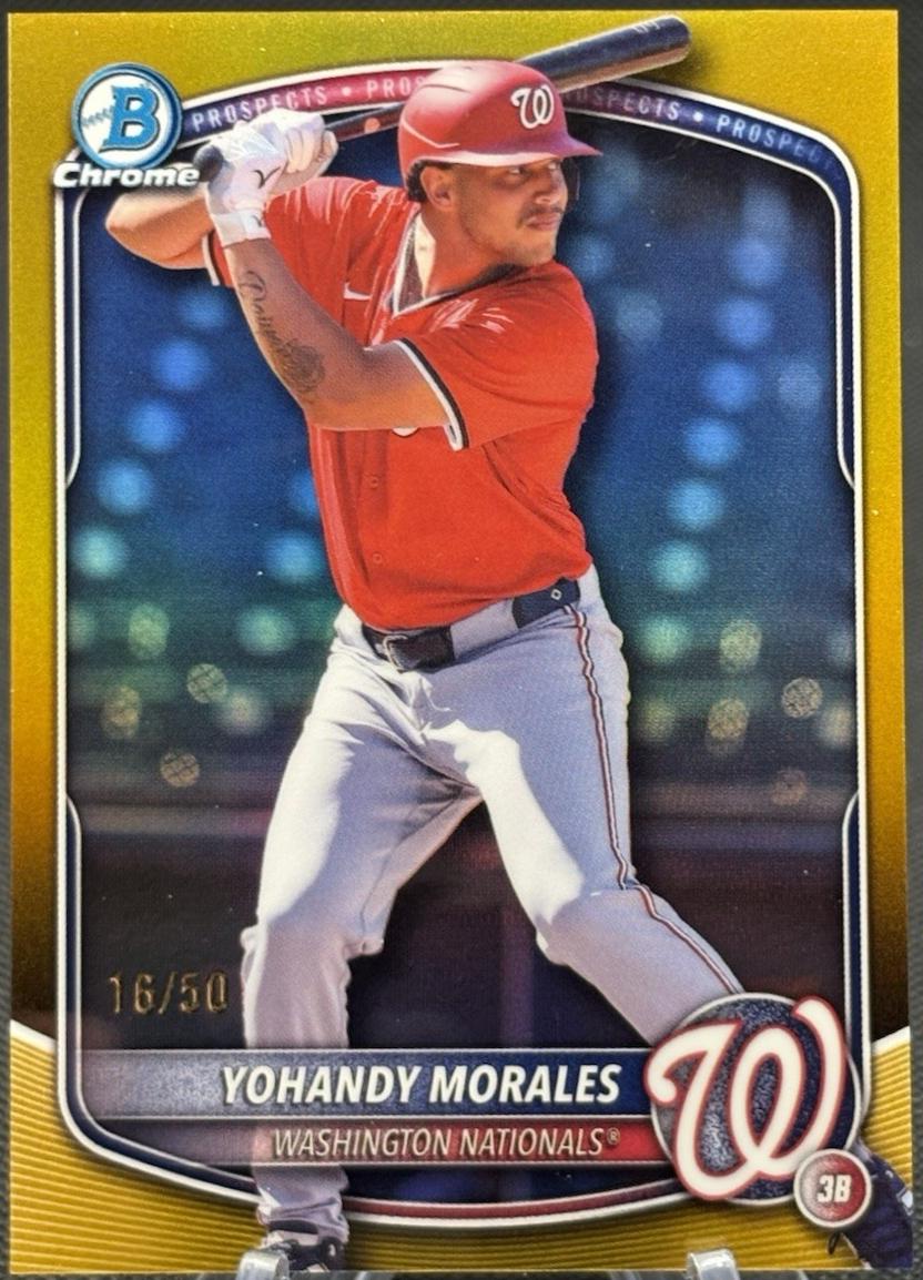 Yohandy Morales [Gold Refractor] #BDC-177