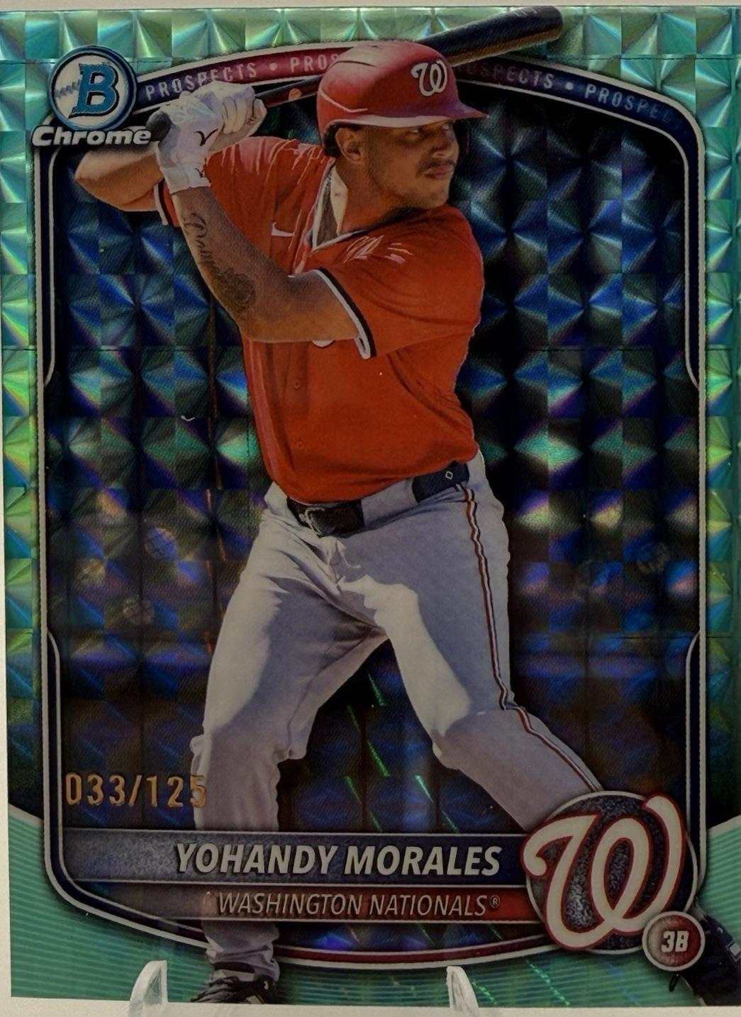 Yohandy Morales [Green Geometric] #BDC-177