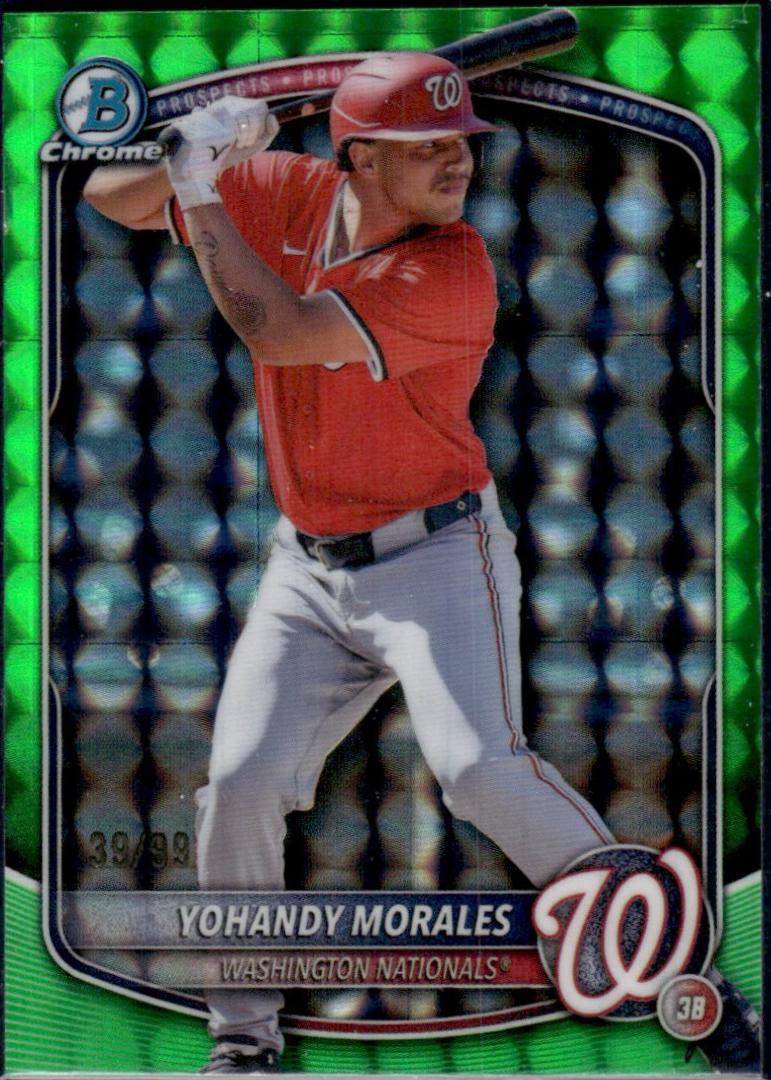 Yohandy Morales [Green Refractor] #BDC-177
