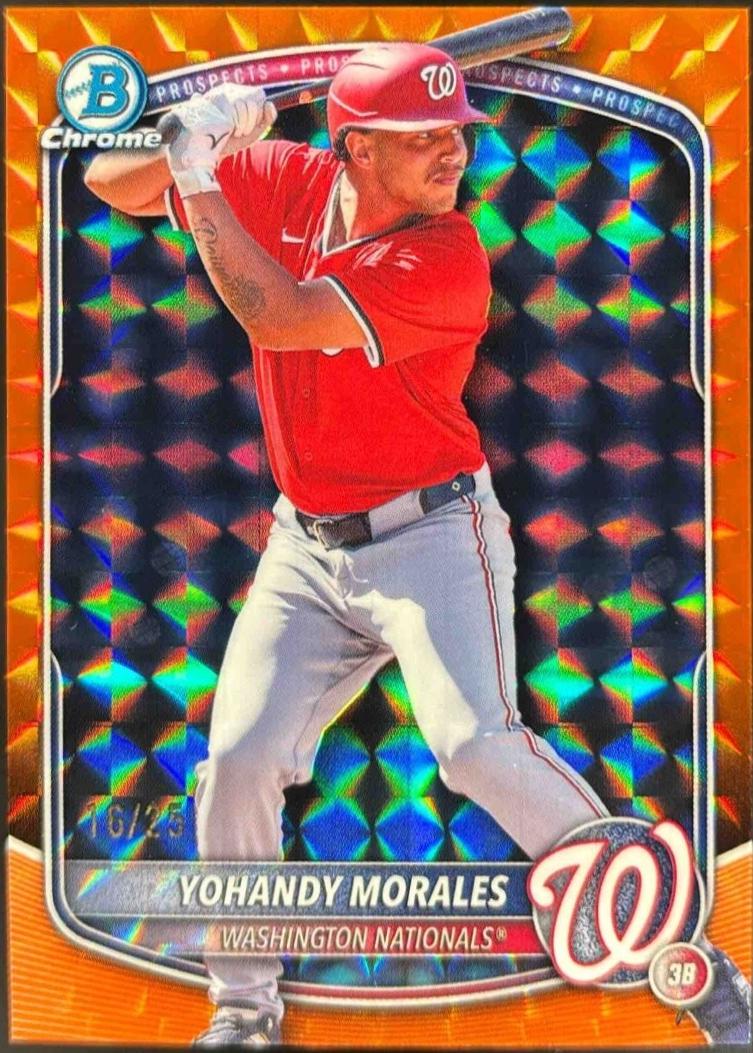 Yohandy Morales [Orange Geometric] #BDC-177