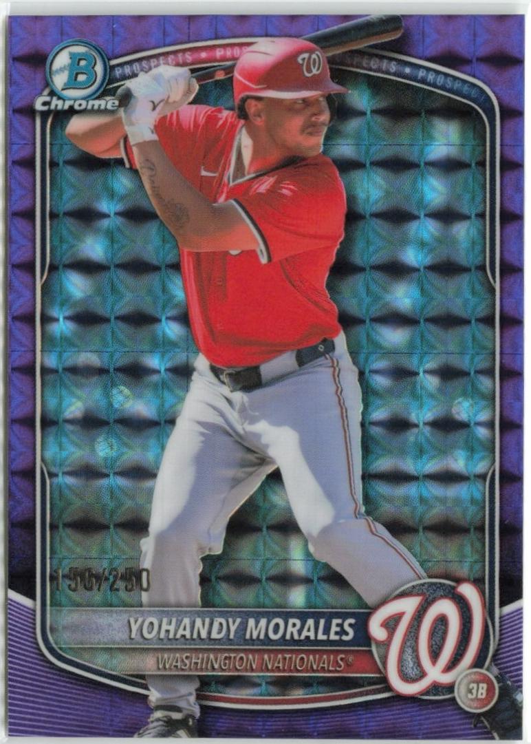 Yohandy Morales [Purple Refractor] #BDC-177