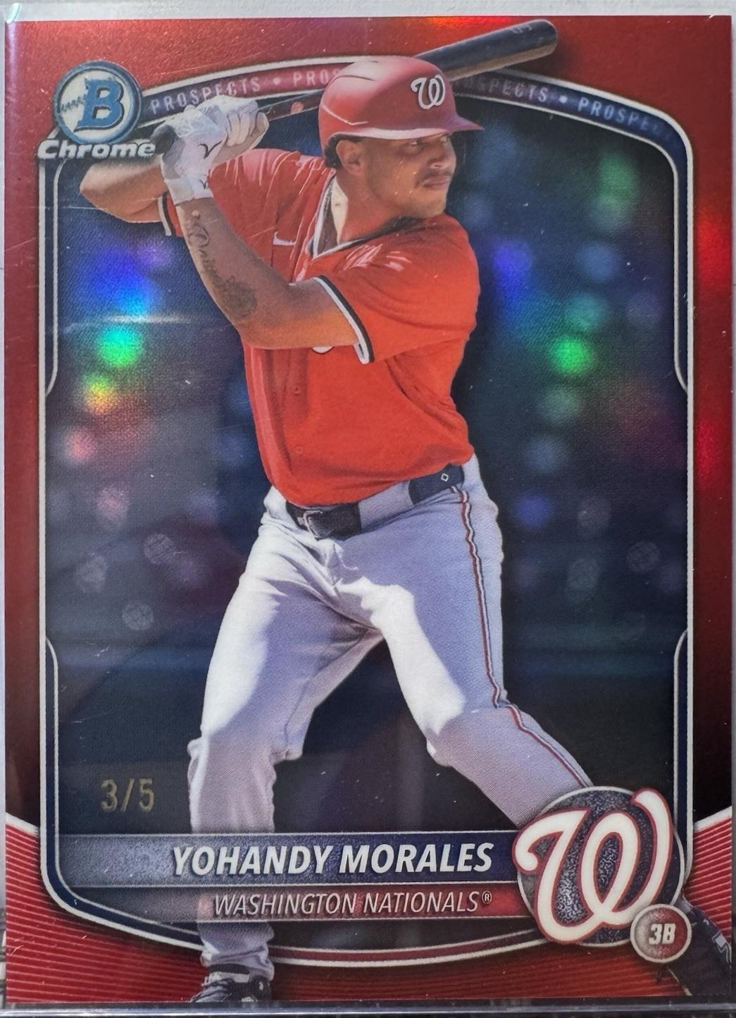 Yohandy Morales [Red Refractor] #BDC-177