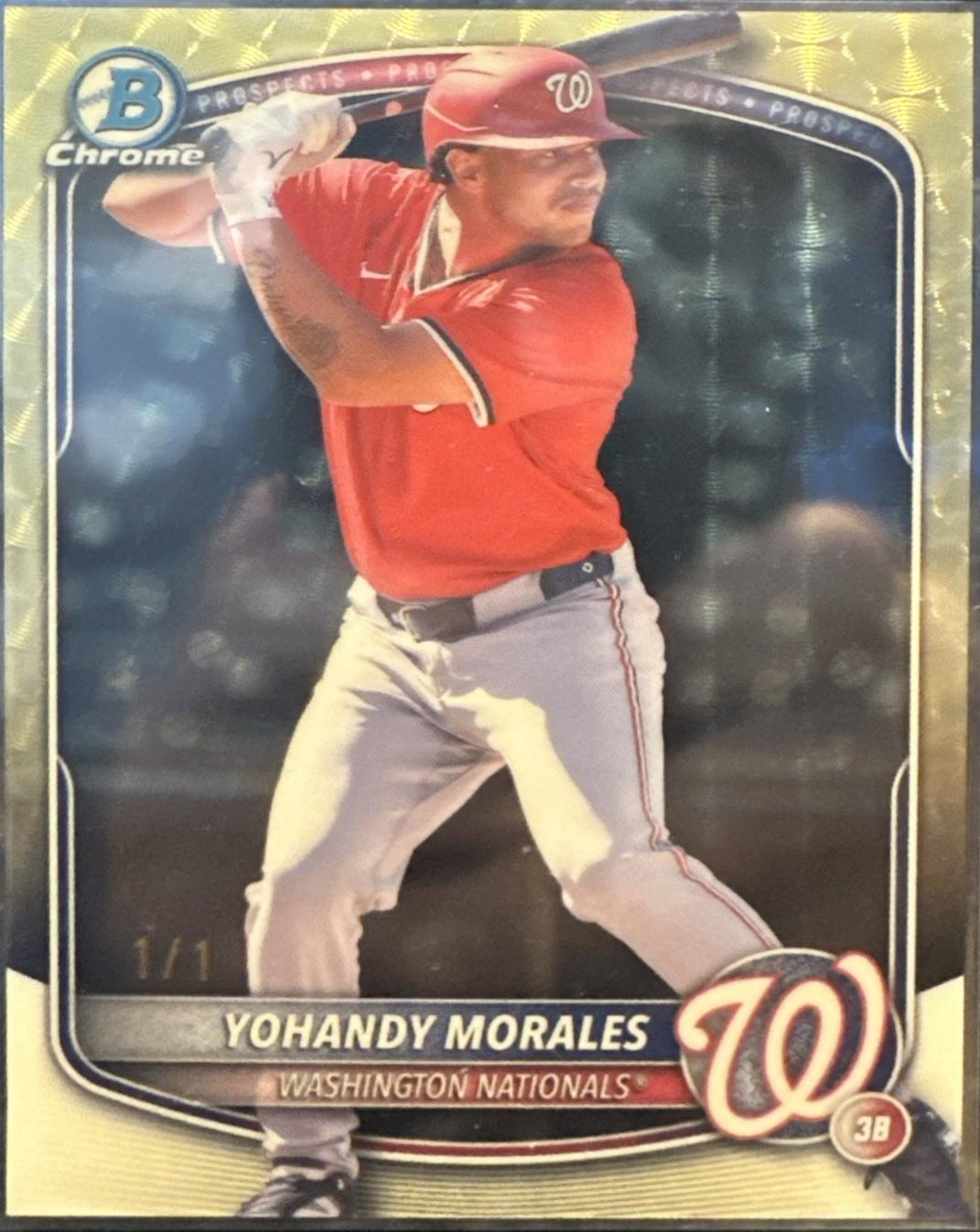 Yohandy Morales [Superfractor] #BDC-177