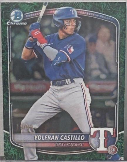 Yolfran Castillo [Green Grass Refractor] #BDC-107