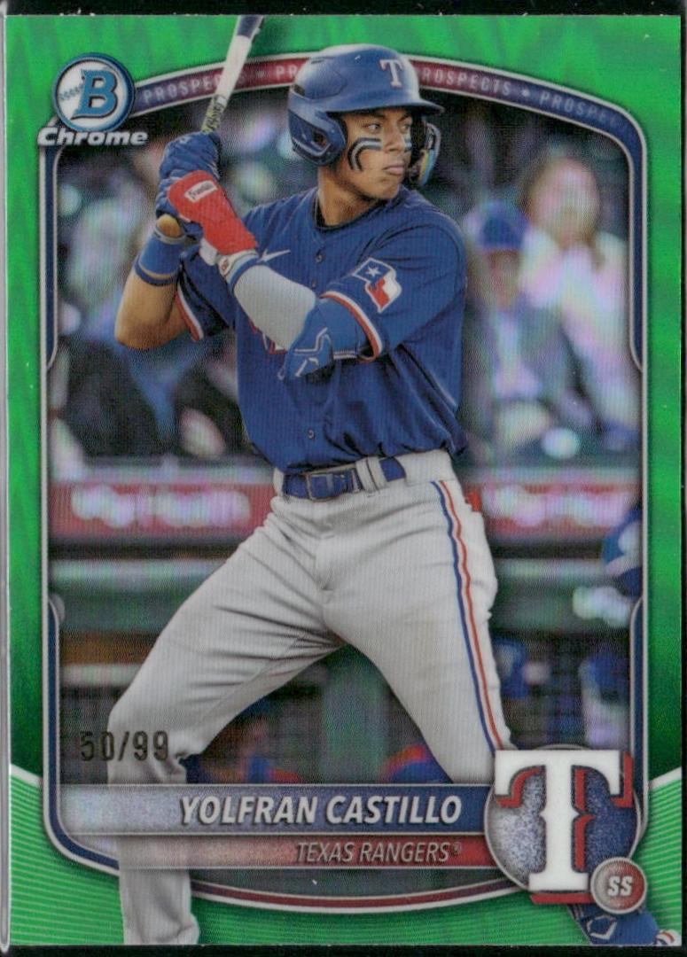 Yolfran Castillo [Green Refractor] #BDC-107