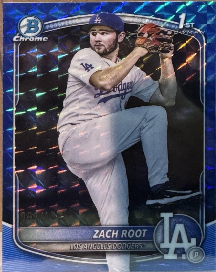 Zach Root [Blue Refractor] #BDC-22