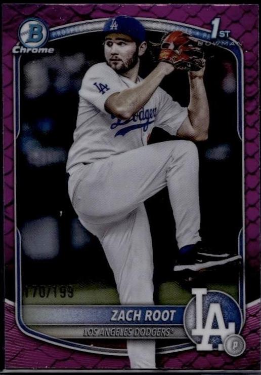 Zach Root [Fuchsia Reptilian Refractor] #BDC-22