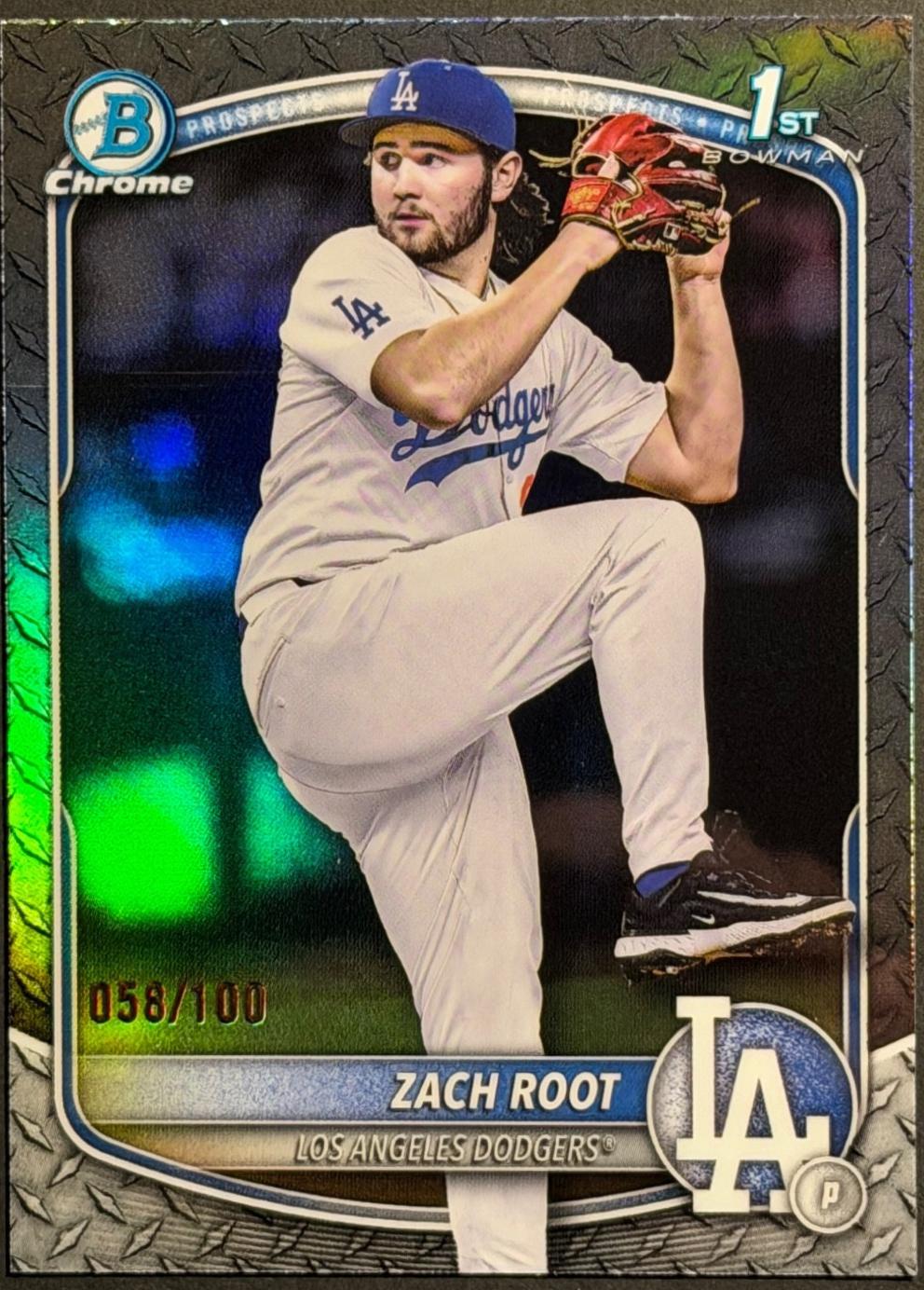 Zach Root [Steel Metal Refractor] #BDC-22