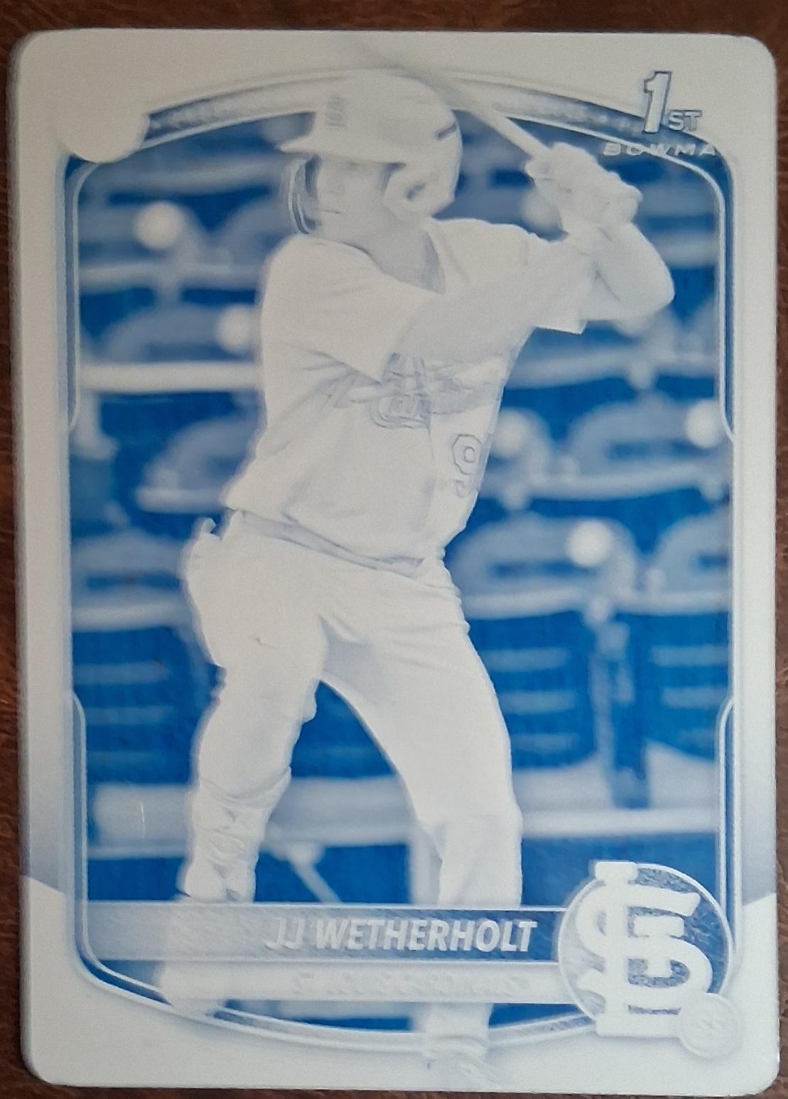 JJ Wetherholt [Printing Plate] #BP-22