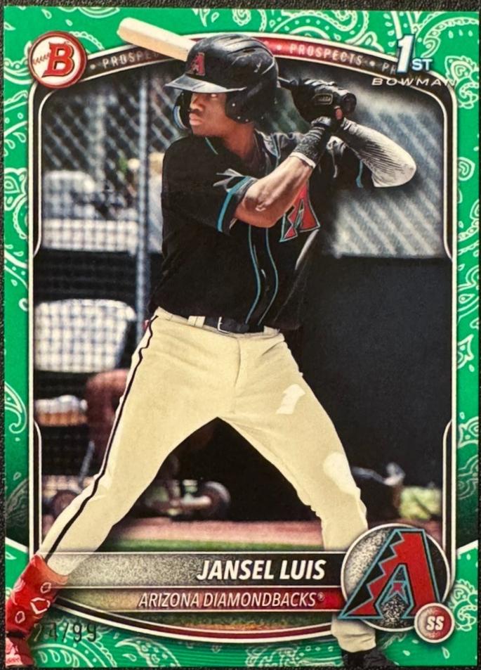 Jansel Luis [Green Pattern] #BP-84
