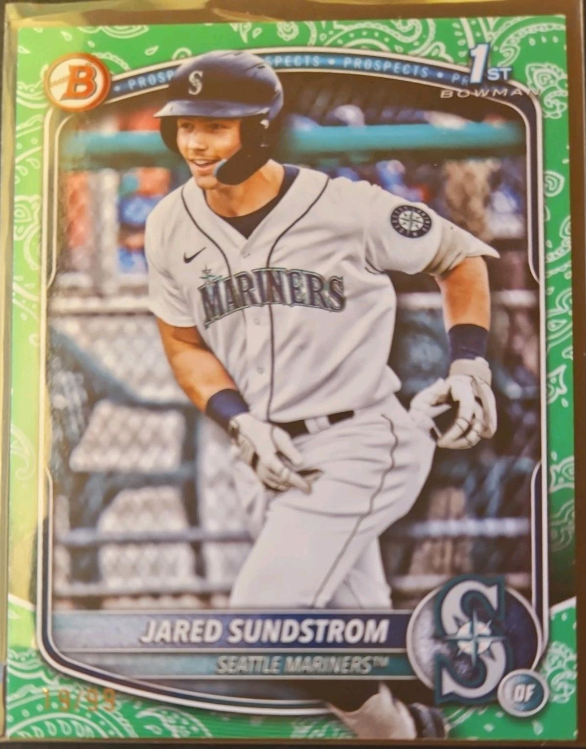 Jared Sundstrom [Green Pattern] #BP-85