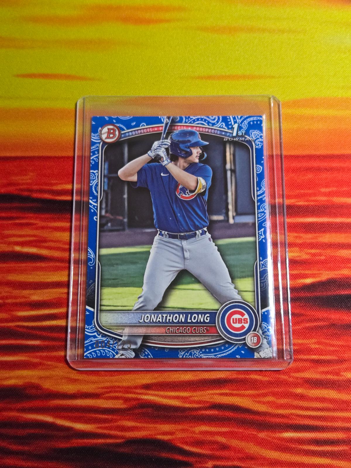 Jonathon Long [Blue Pattern] #BP-58