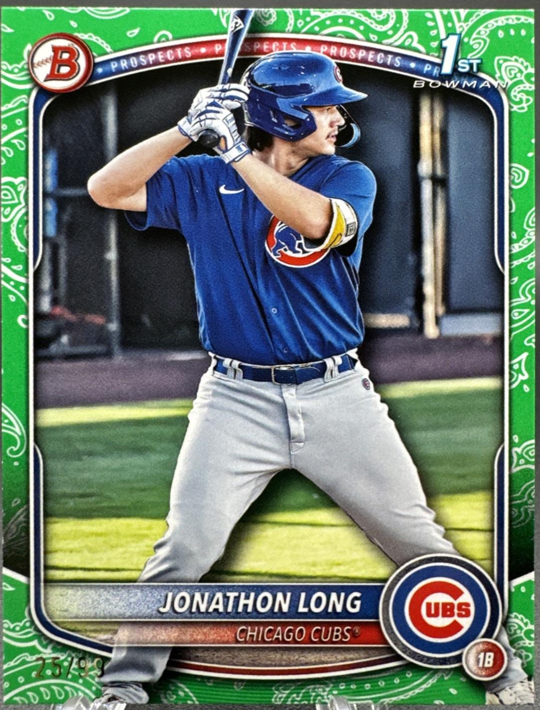 Jonathon Long [Green Pattern] #BP-58