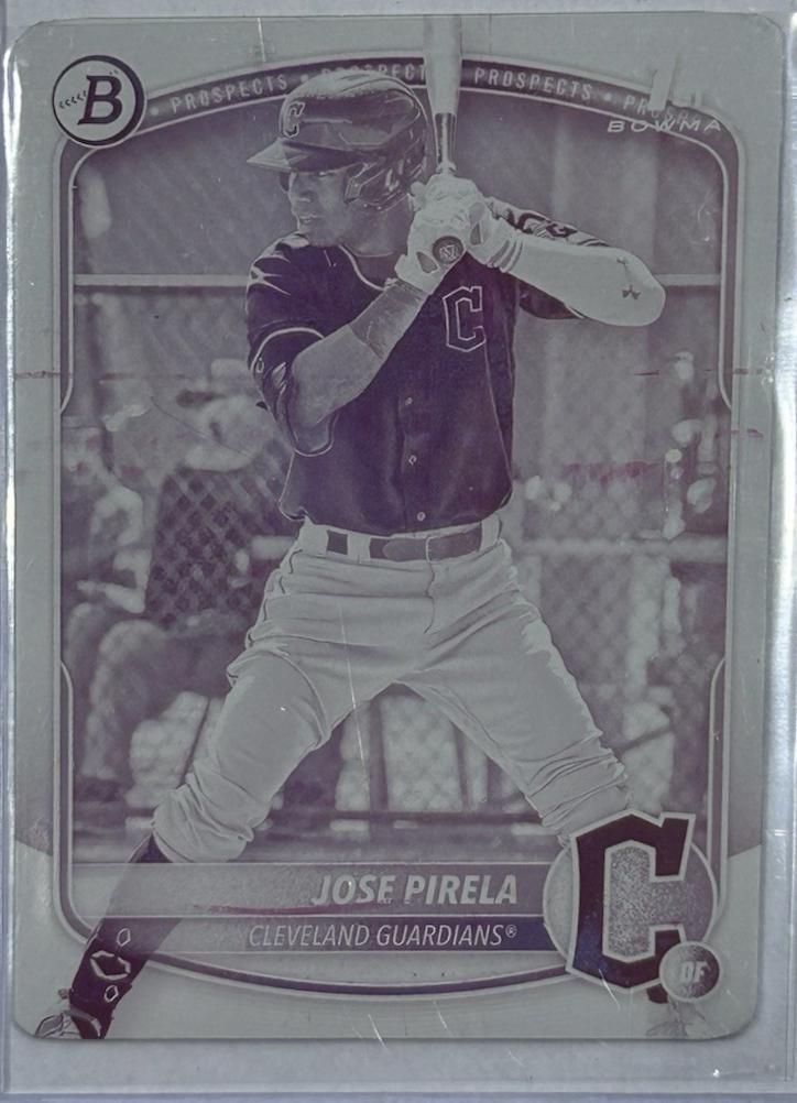 Jose Pirela [Printing Plate] #BP-111