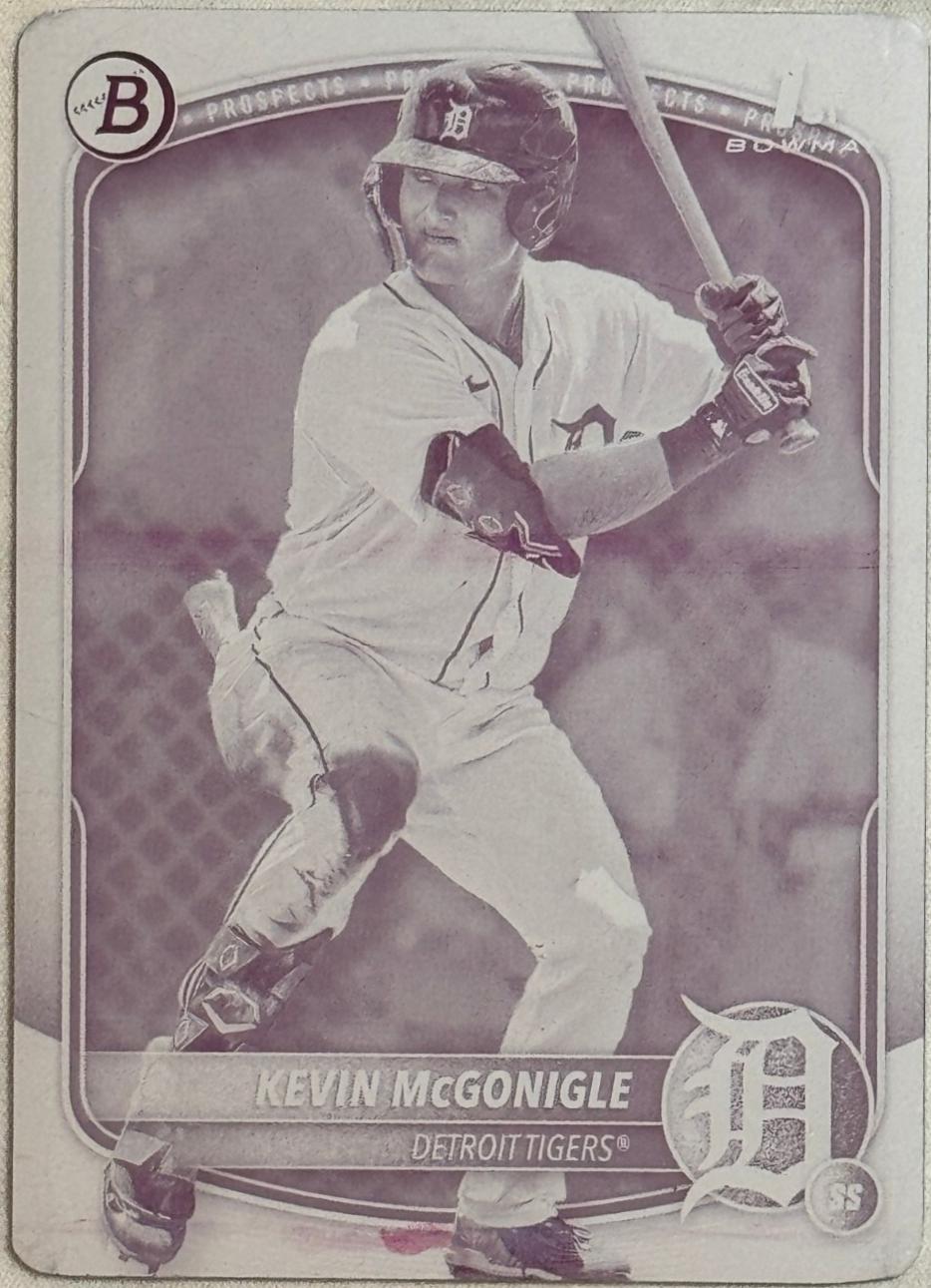 Kevin McGonigle [Printing Plate] #BP-79