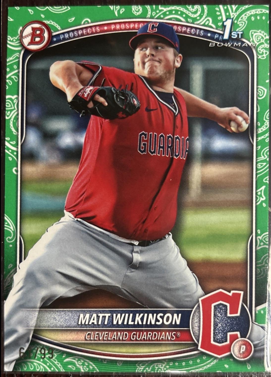 Matt Wilkinson [Green Pattern] #BP-145