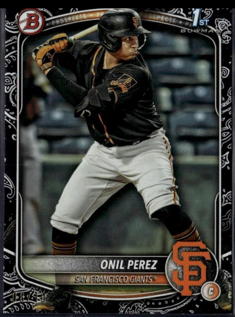 Onil Perez [Black Pattern] #BP-134