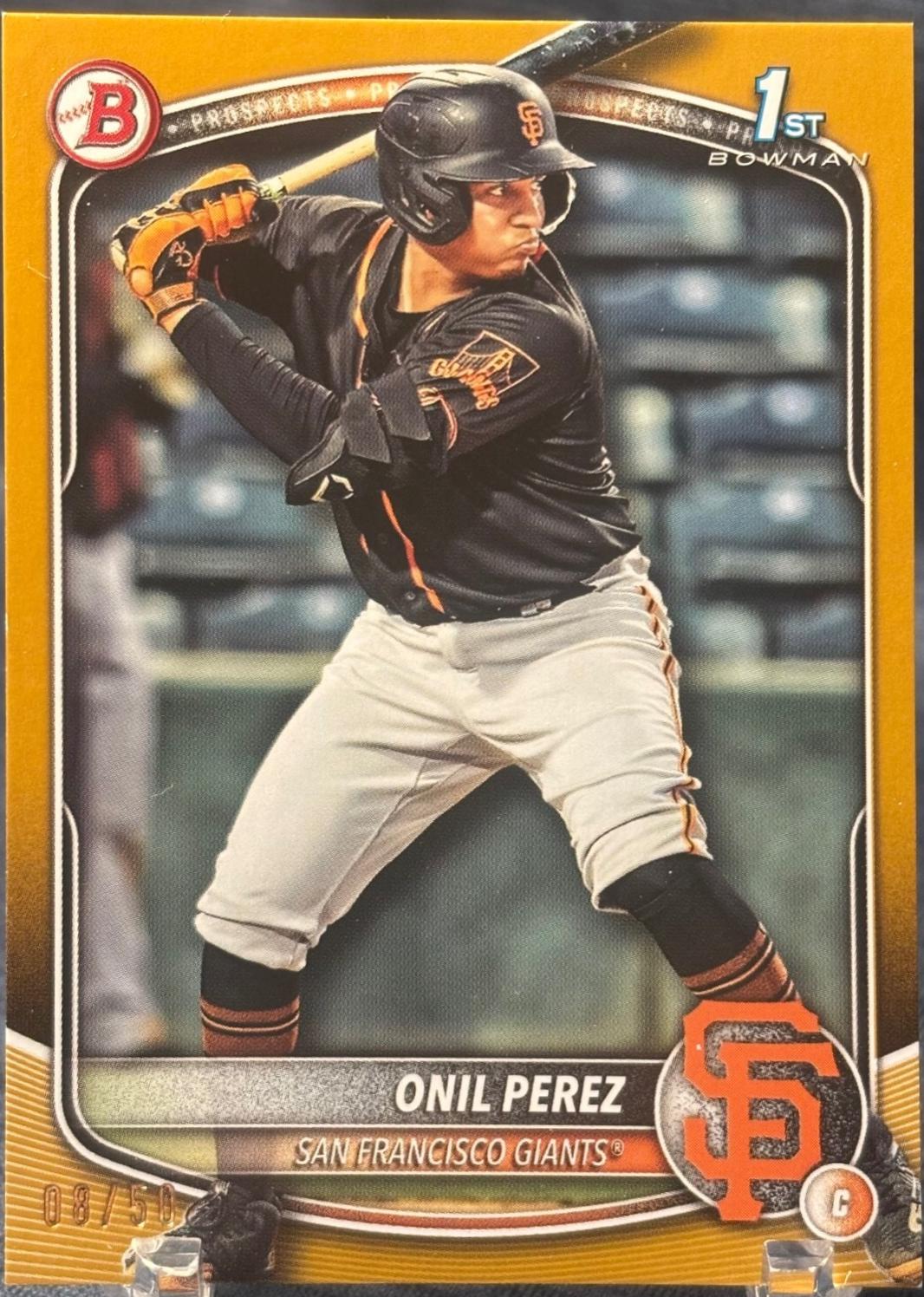 Onil Perez [Gold] #BP-134