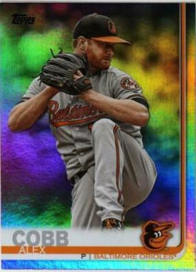 Alex Cobb [Rainbow Foil] #483